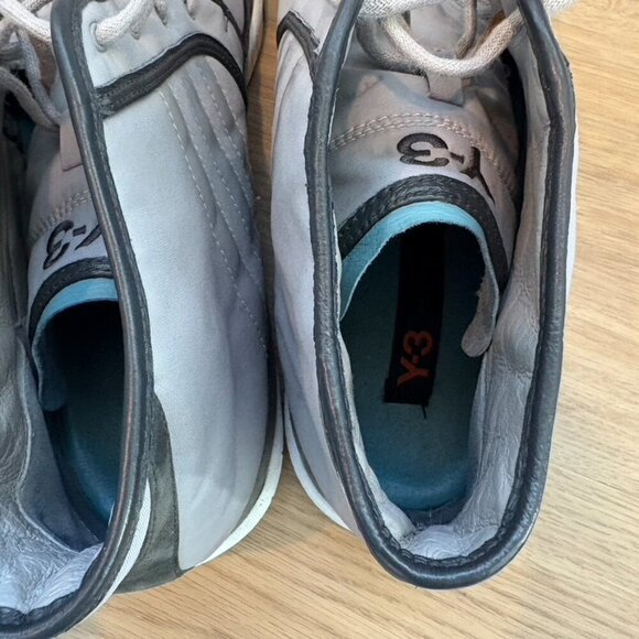 ** Yohji Yamamoto high top sneakers Gray Size 12.5 Mens - Picture 5 of 9